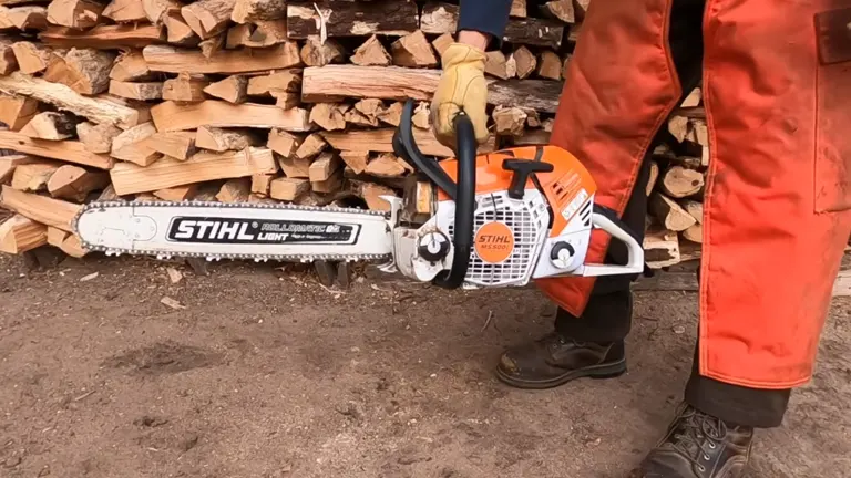 la tronçonneuse Stihl MS 500i