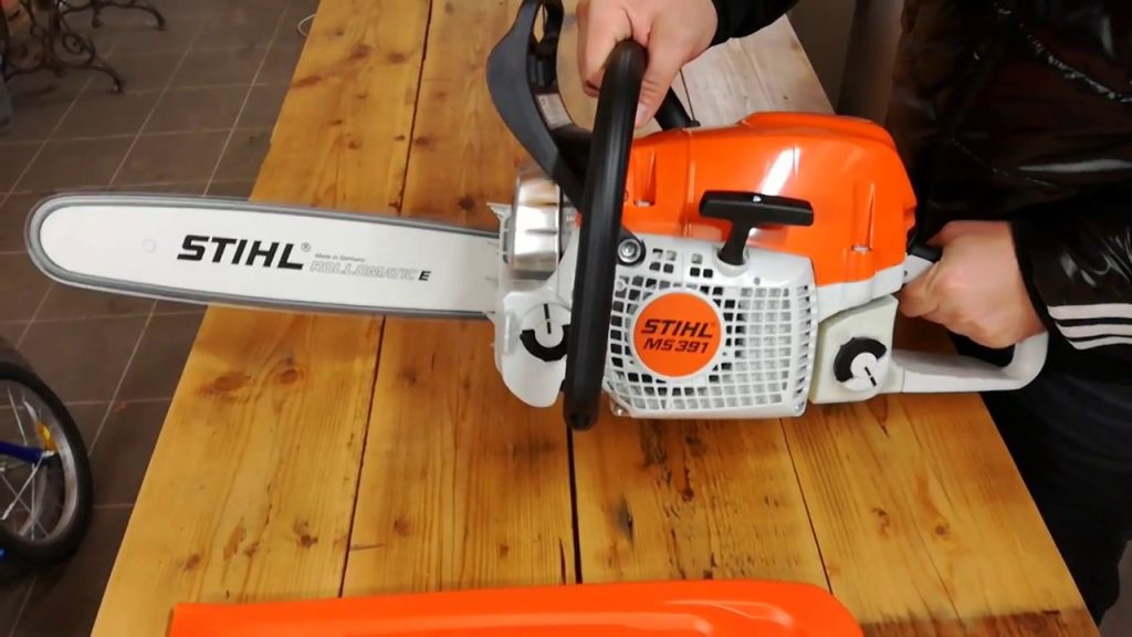 la tronçonneuse STIHL MS 391